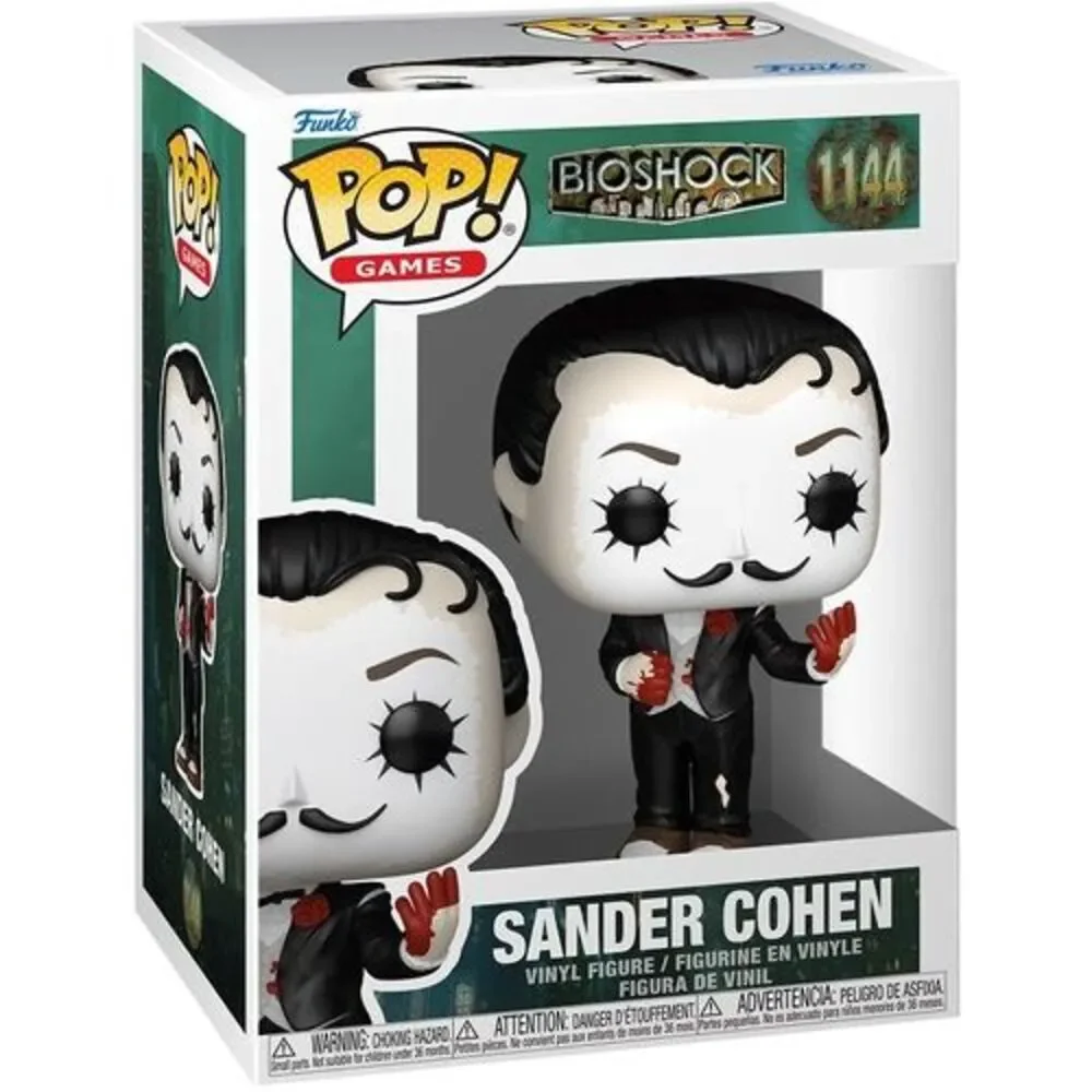 Funko POP! Games: Bioshock - Sander Cohen COLLECTIBLES - Picture 3 of 3